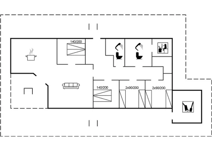 Сasa de vacaciones Zoelestine - From The Sea By Interhome